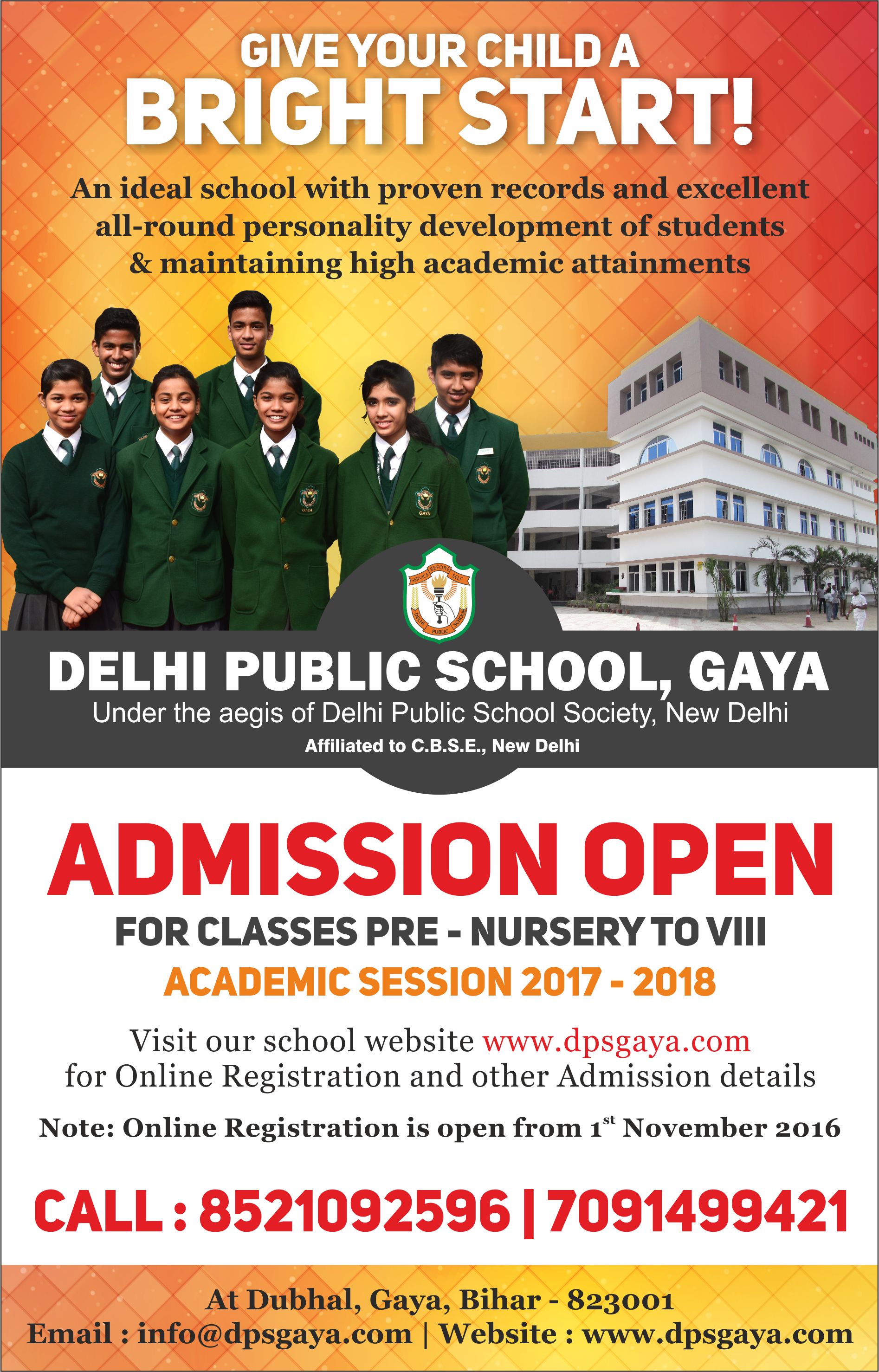 Admission Open